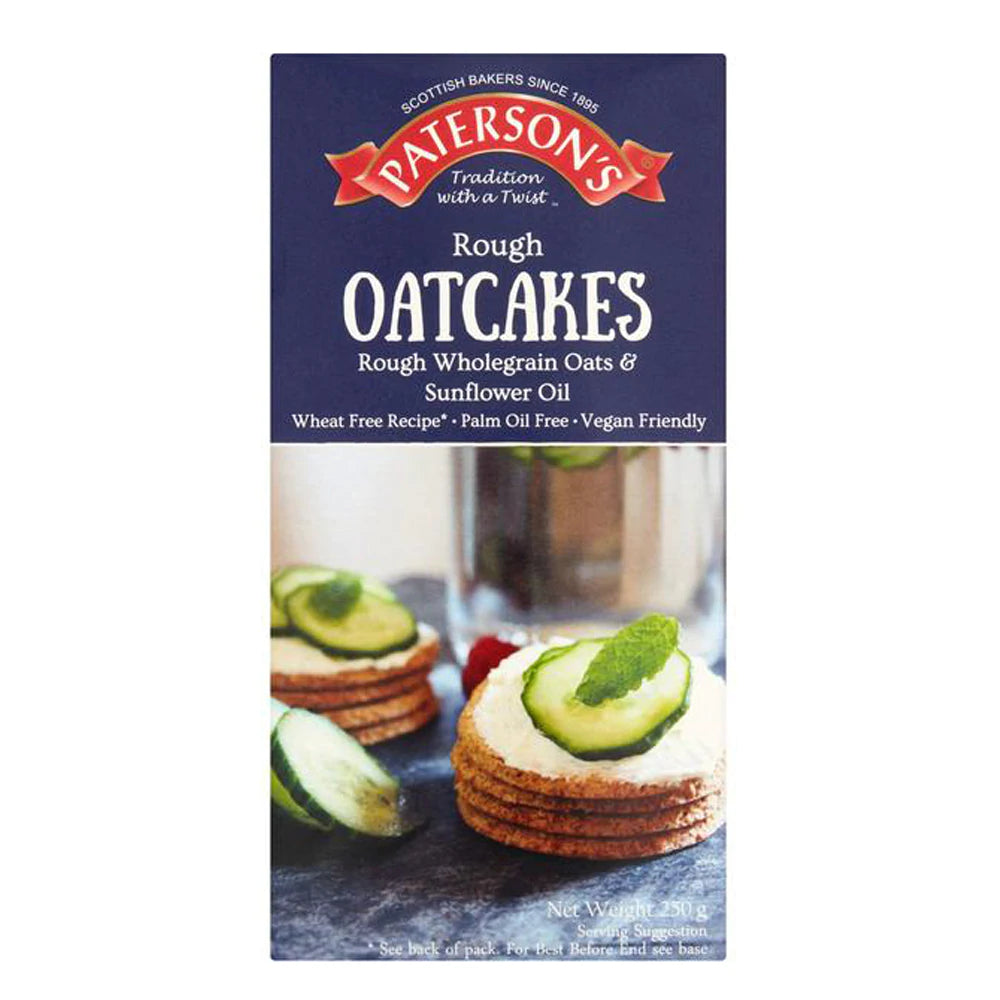 Paterson's Rough Oatcakes 250g