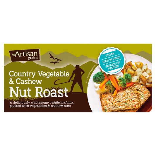 Artisan Grains Country Vegetable & Cashew Nut Roast 200g x 6