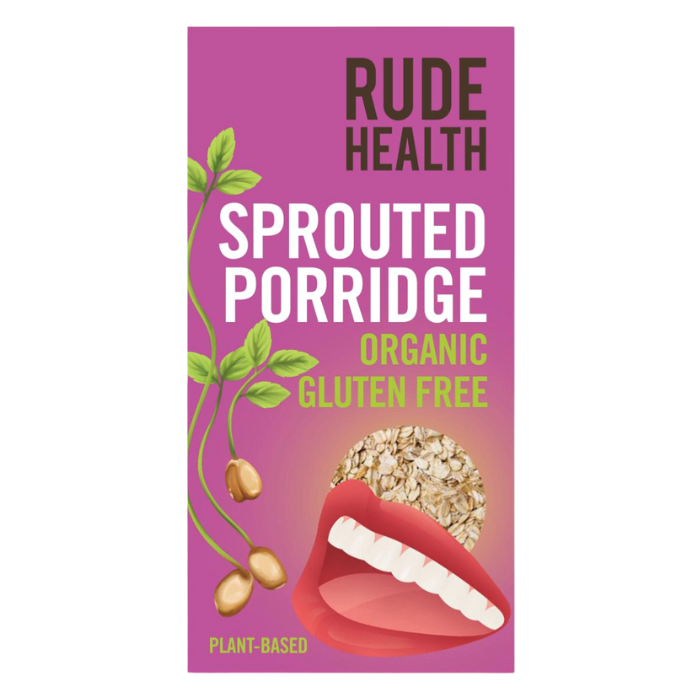 Rude Health Sprouted Porridge Oats 400g x 6