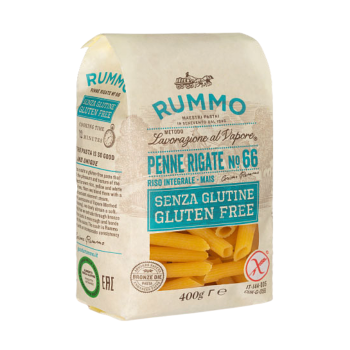 Rummo Gluten Free Penne Rigate Pasta 400g x 12