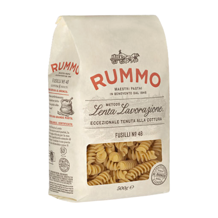 Rummo Lenta Lavorazione Fusilli Pasta 500g x 16