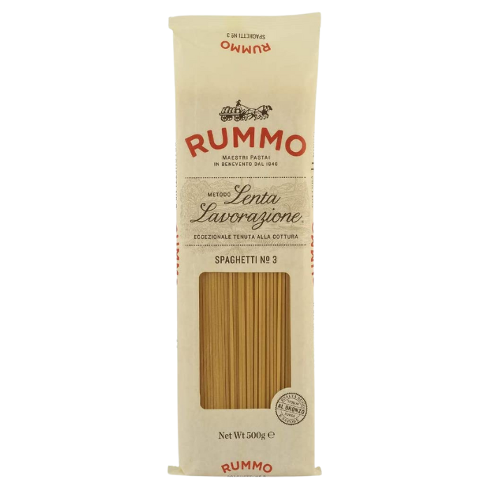 Rummo Lenta Lavorazione Spaghetti Pasta 500g x 24