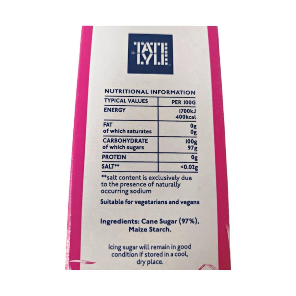 thumbnail image 2 of Tate & Lyle Fairtrade Icing Sugar - 500g Box For Baking & Cake Decorating 2 of 9