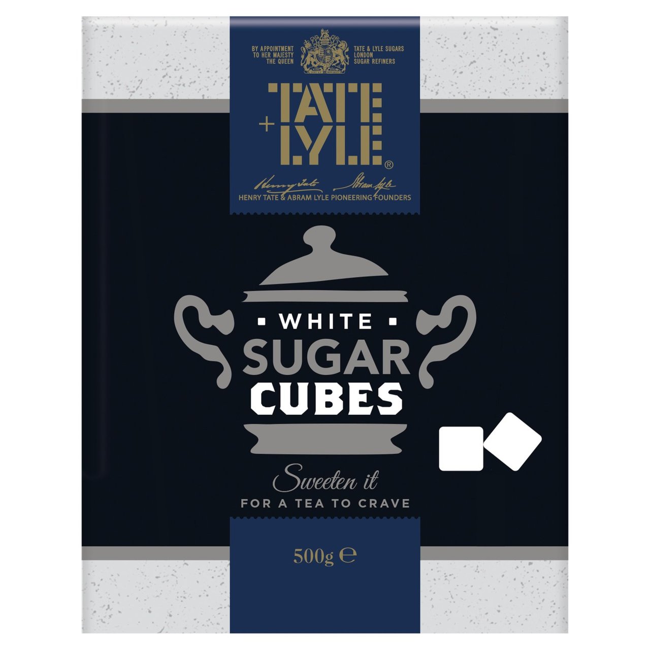 Tate & Lyle Fairtrade White Sugar Cubes 500g x 10