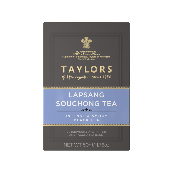 Taylors of Harrogate Lapsang Souchong Tea – 20 Tea Bags x 6