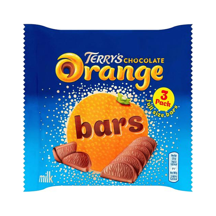 Terry's Chocolate Orange Bars 3 Pack x 16