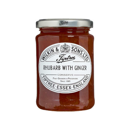 Tiptree Rhubarb with Ginger Conserve 340g x 6