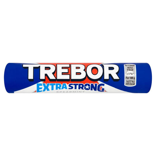 Trebor Extra Strong Spearmint Mints 41.3g x 40