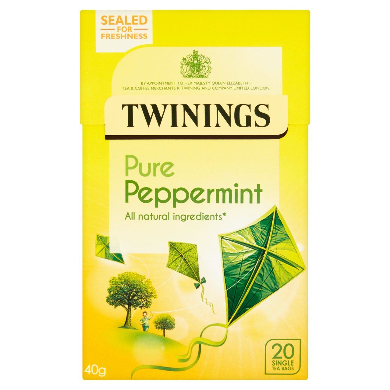 Twinings Pure Peppermint 20 Tea Bags x 4