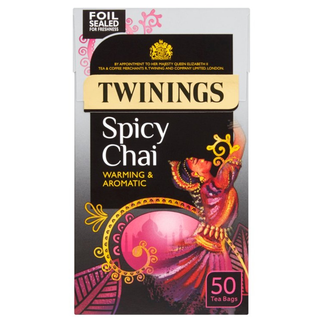 Twinings Spicy Chai 50 Tea Bags x 4