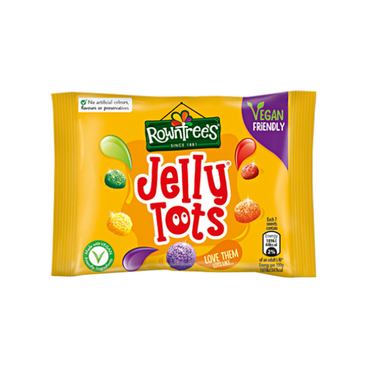 Rowntree's Jelly Tots Sweets Bag 42g x 36