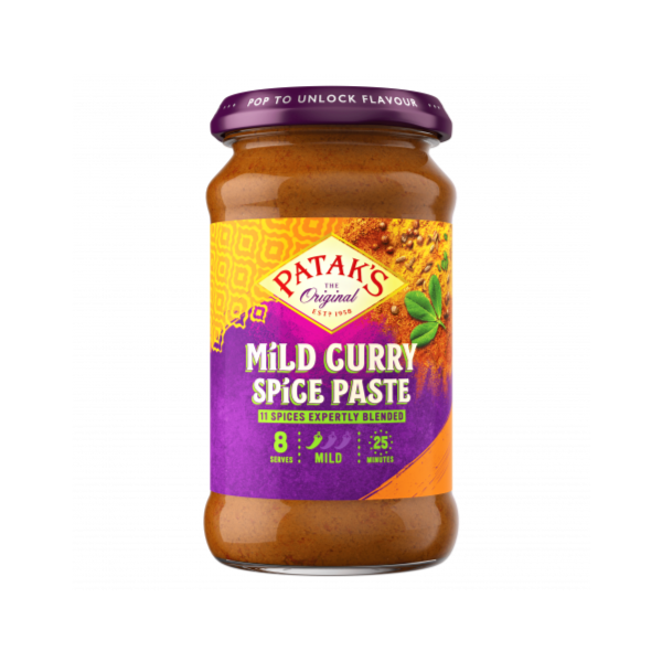 Patak's Mild Curry Spice Paste 283g x 6