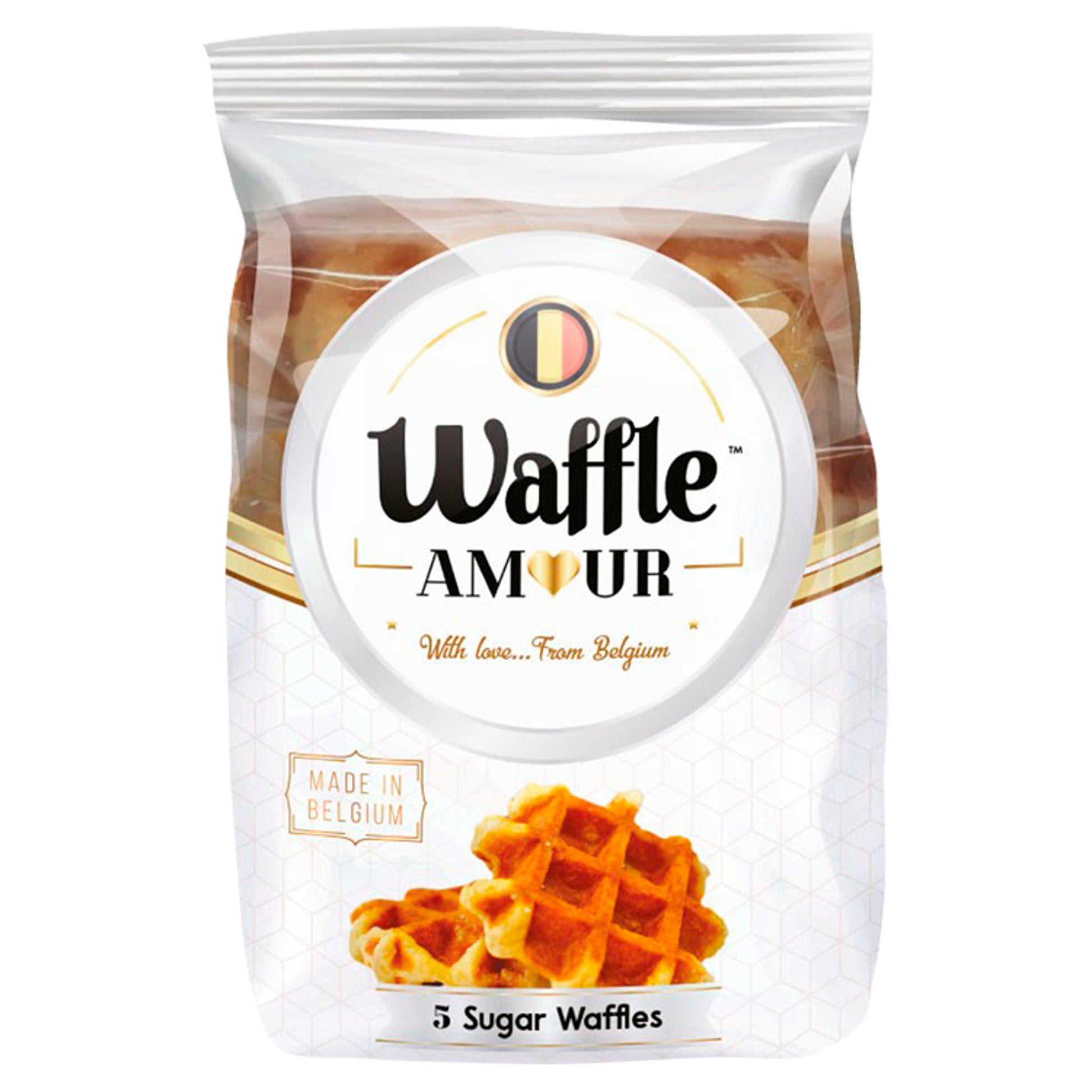 Waffle Amour Sugar Pearl Waffles 275g x 12