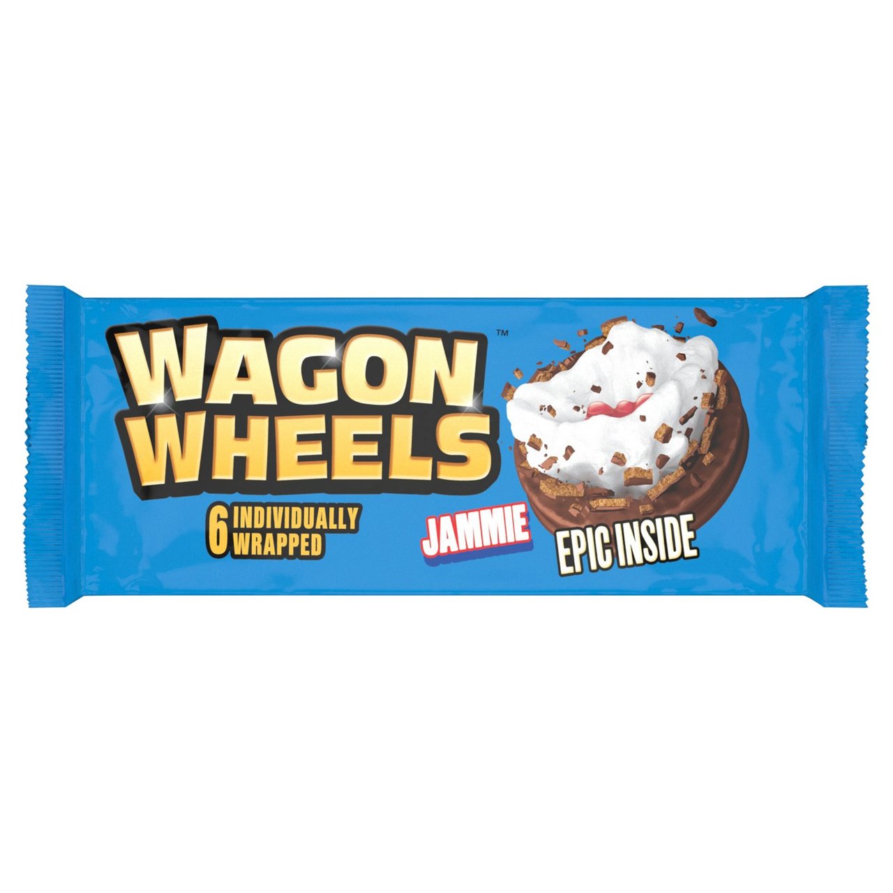 Wagon Wheels Jammie 6 Pack, 228.6g x 16