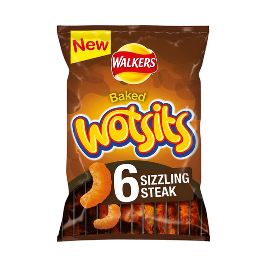 Walkers Wotsits Sizzling Steak 6 Pack x 12