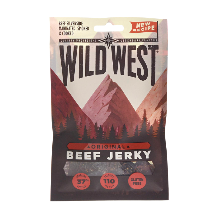 Wild West Beef Jerky Original 35g x 12