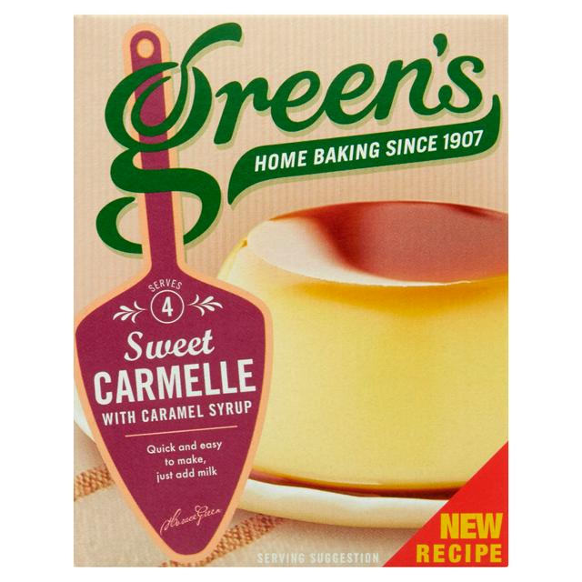 Green's Sweet Carmelle with Caramel Syrup 70g x 6
